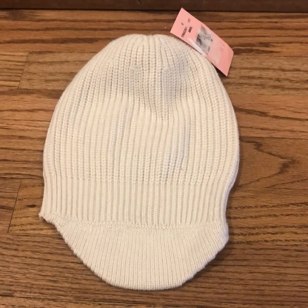 Nwt Juicy Couture off white baby beanie